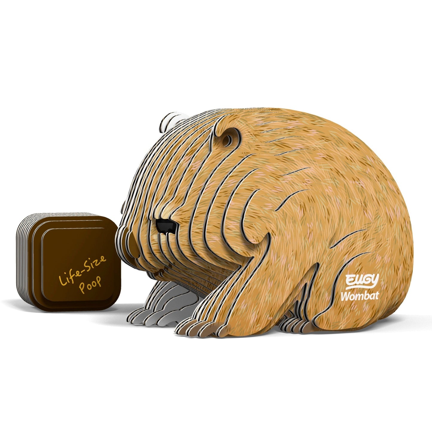 EUGY Wombat 3D Puzzle